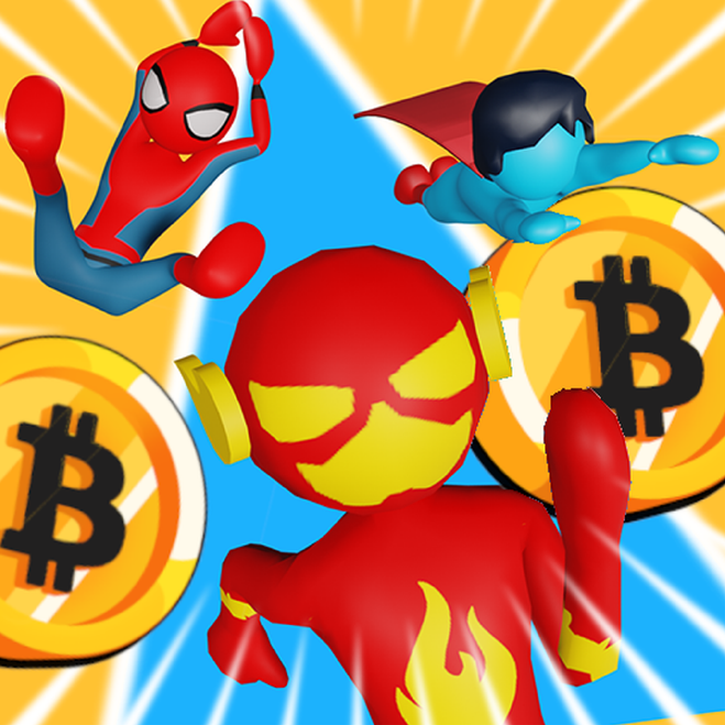 Bitcoin Superhero Race